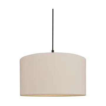 Candeeiro suspenso Soft Ø40 cm - Linho branco-bronze metálico, Ø44 cm - Belid