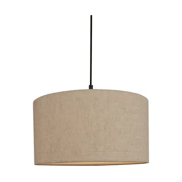 Candeeiro suspenso Soft Ø40 cm - Linho natural-bronze metálico, Ø44 cm - Belid