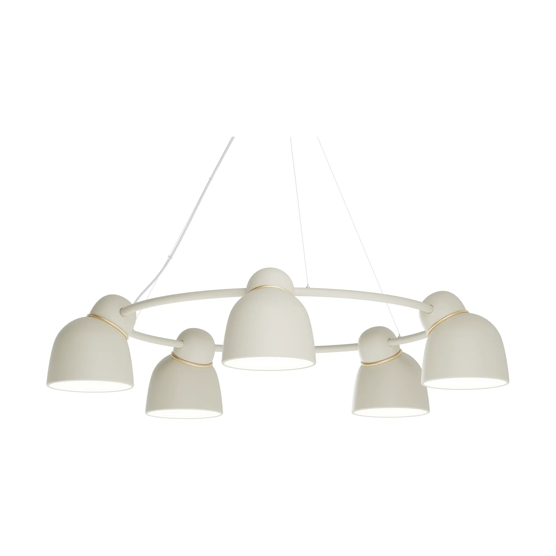 Candelabro Bird Ø95,3 cm, Areia-latão Belid