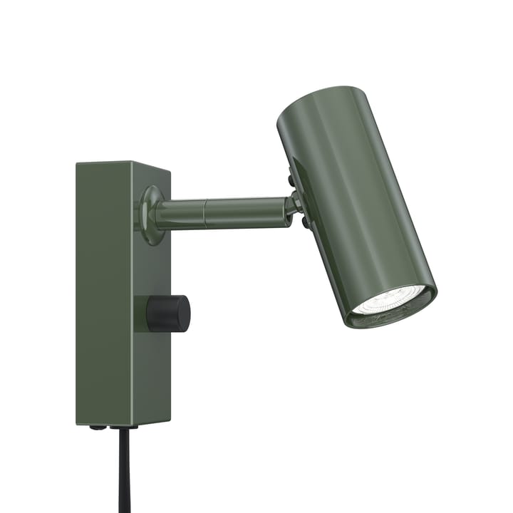 Cato candeeiro de parede  - Verde floresta brilhante-preto fosco - Belid
