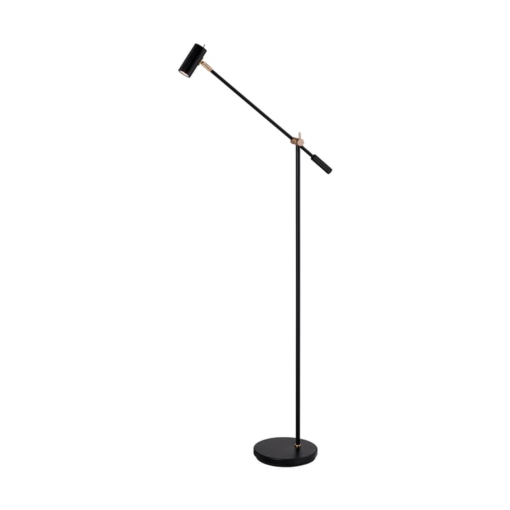 Cato candeeiro de pé 134 cm - Preto mate-latão - Belid