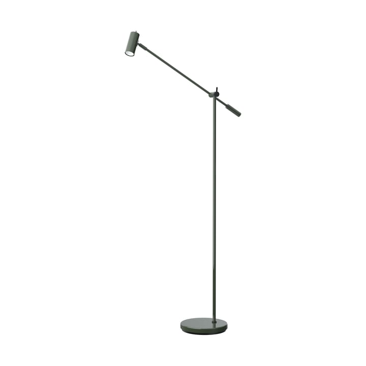 Cato candeeiro de pé 134 cm - Verde floresta brilhante-preto fosco - Belid