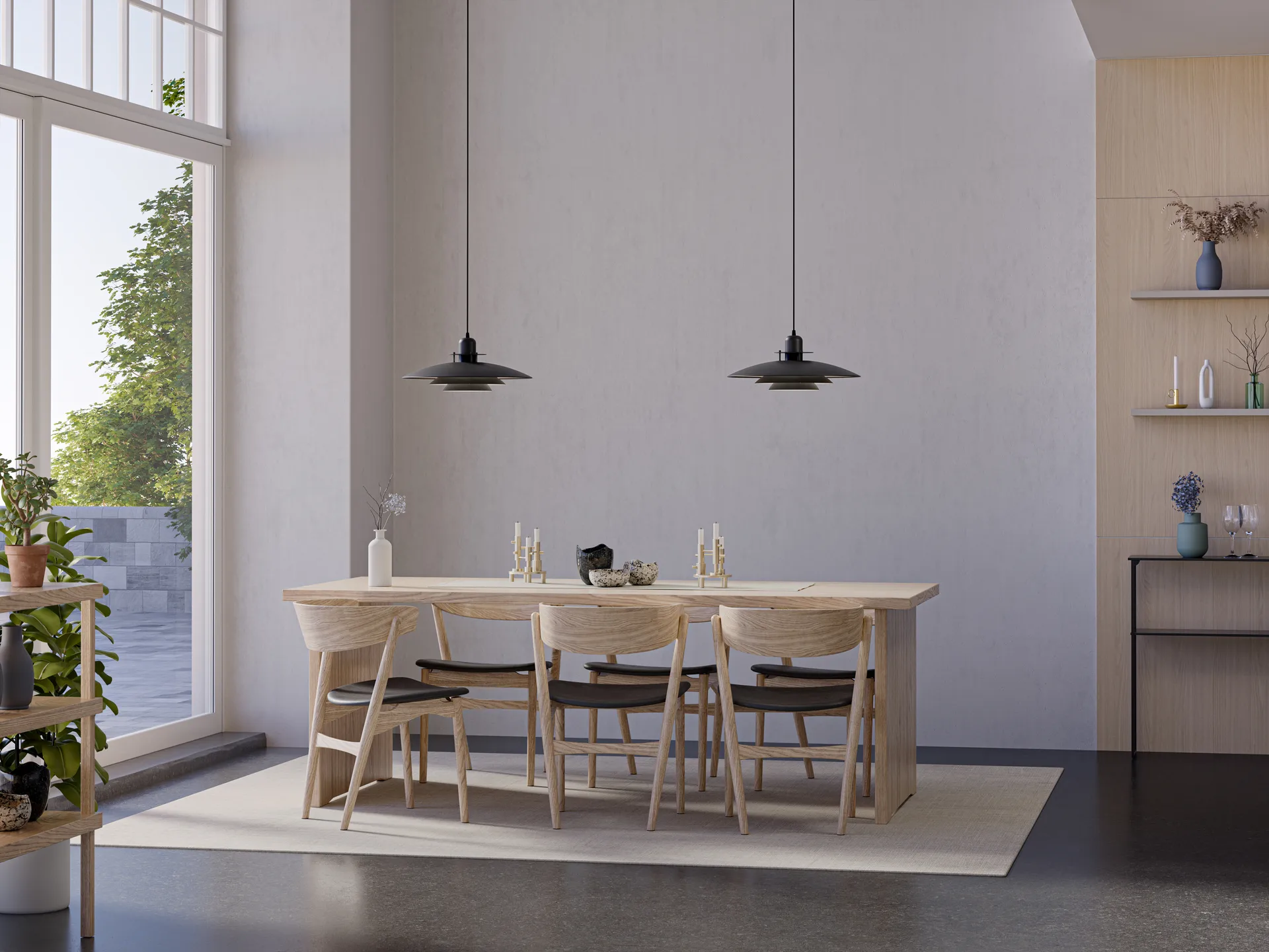 Pendente Primus V Ø47,5 cm, Preto mate Belid