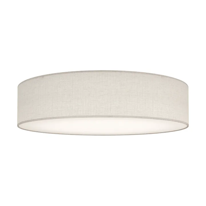Soft plafon de tecido Ø50 cm - Branco - Belid