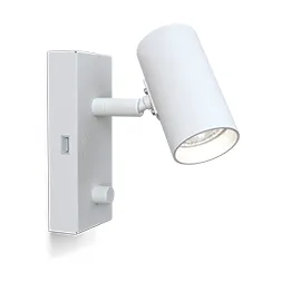 Tyson candeeiro de parede esquerdo 16,2 cm - Branco - Belid