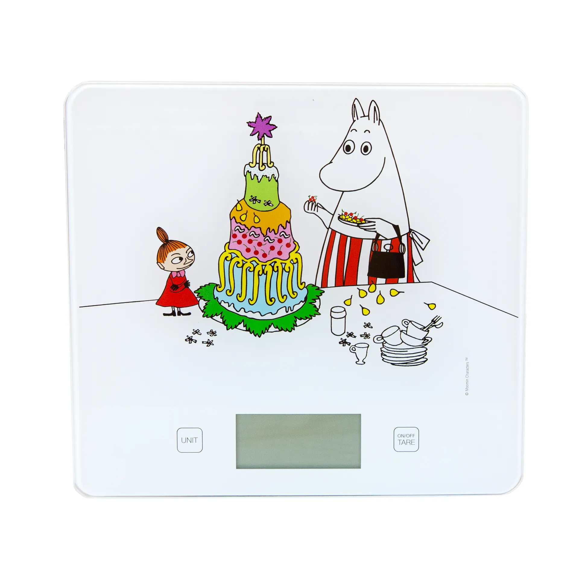 Bengt Oak balança de cozinha Moomin, Branco Bengt Ek Design