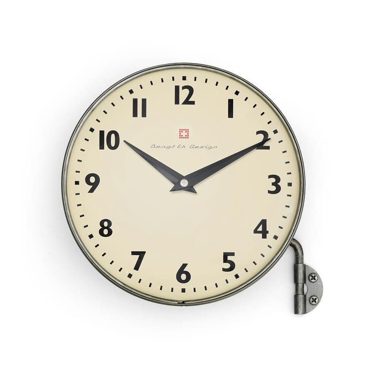 Relógio de parede Bengt Ek com suporte - zinco - Bengt Ek Design