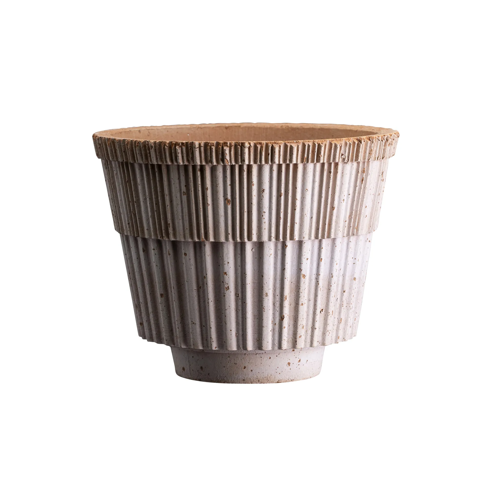 Atlas vaso cru, Rosa, Ø14 cm Bergs Potter