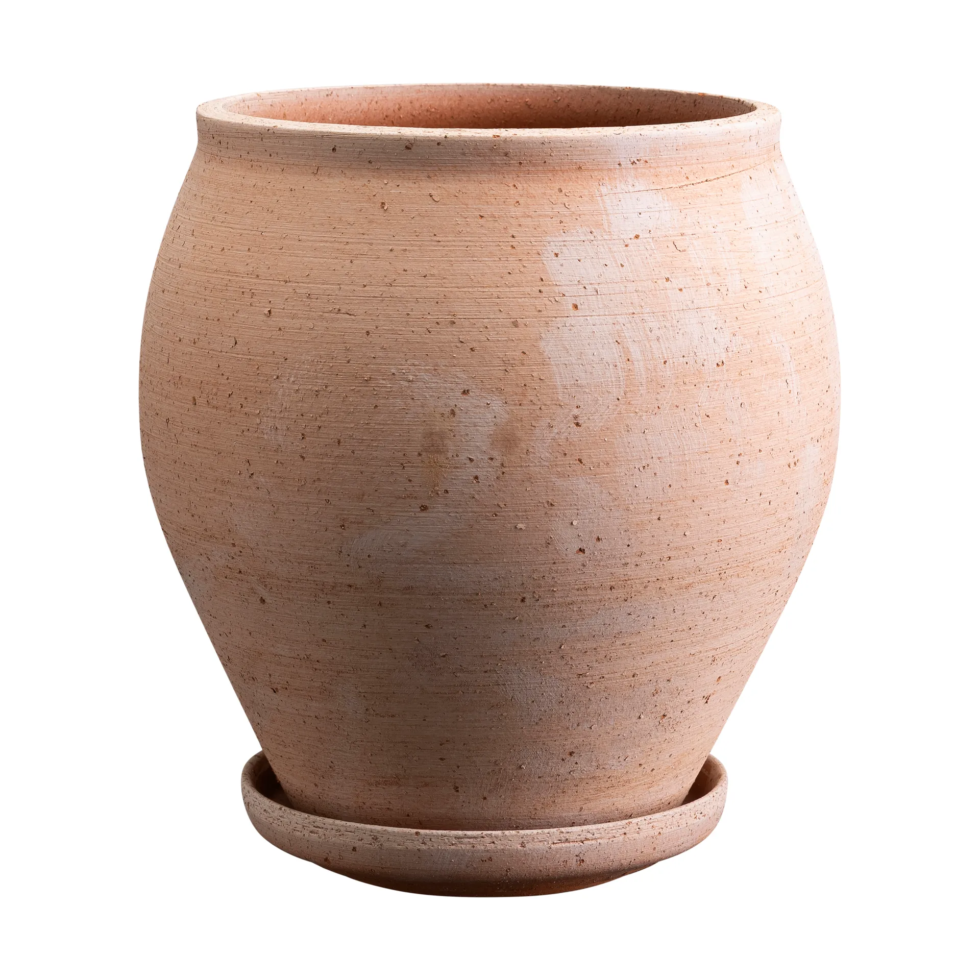 Delphi vaso com prato 2 peças, Rosa, Ø20 cm Bergs Potter
