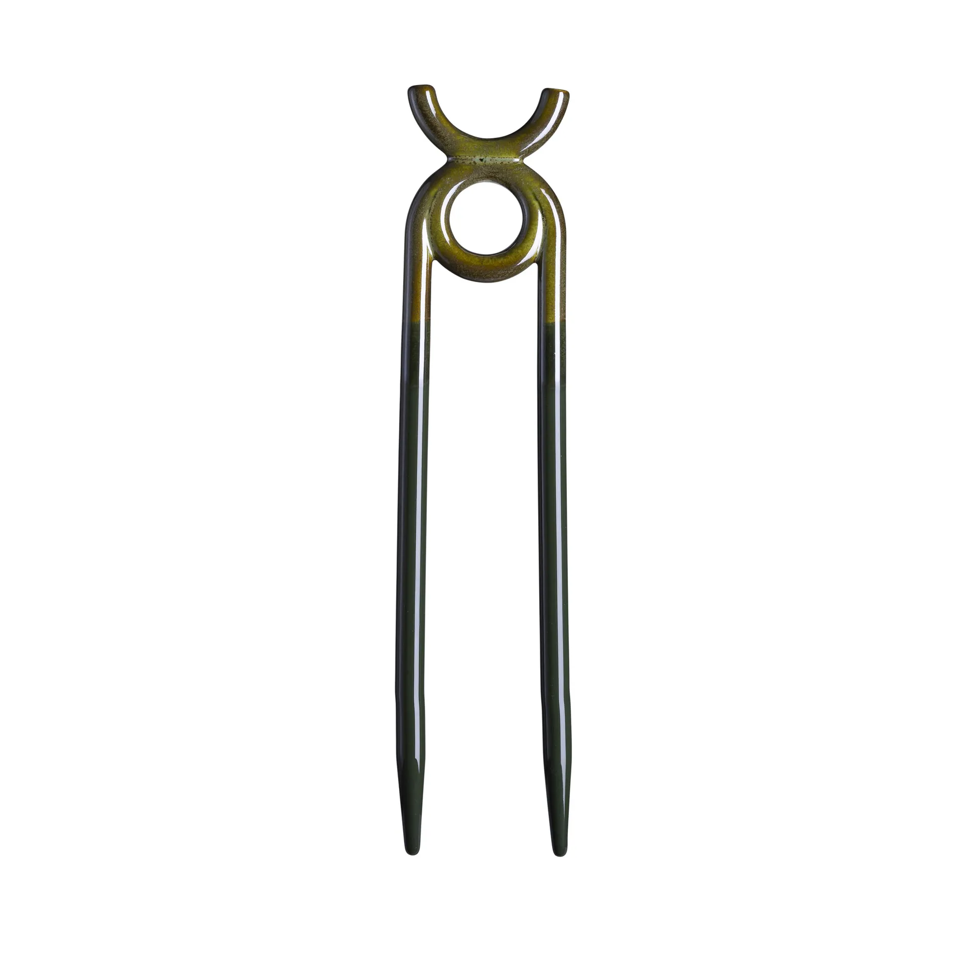 Folk Oni suporte para plantas, Verde musgo Bergs Potter