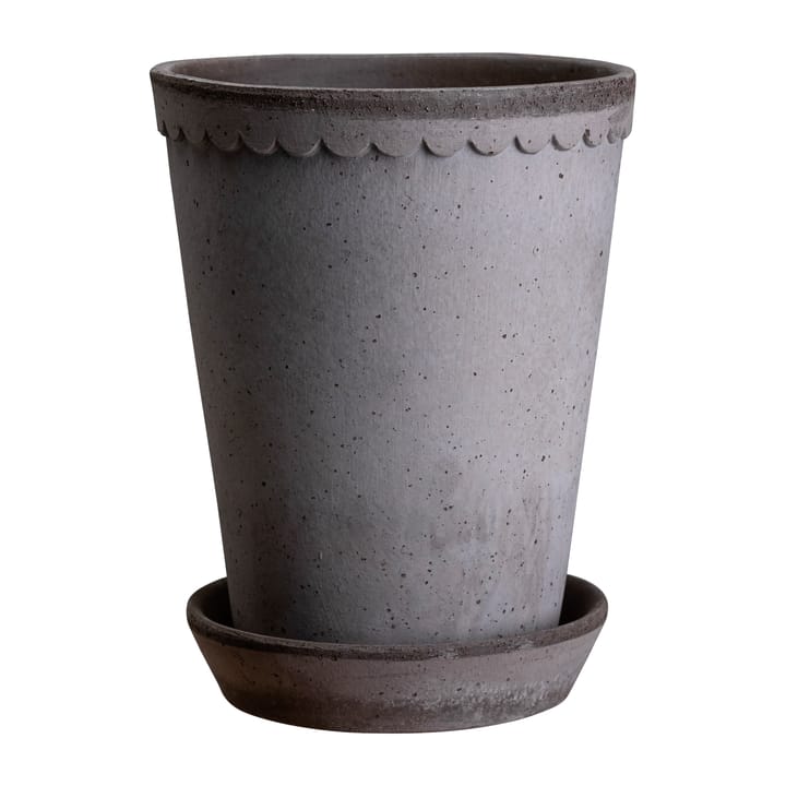 Helena pote de flores alto Ø14 cm - cinza - Bergs Potter