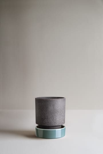 Hoff vaso - Ø14 cm, Raw Grey-Misty Blue - Bergs Potter