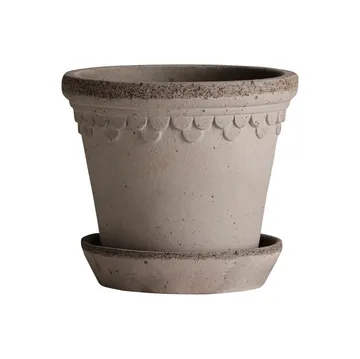 Københavner pote de flores Ø10 cm - Cinza - Bergs Potter
