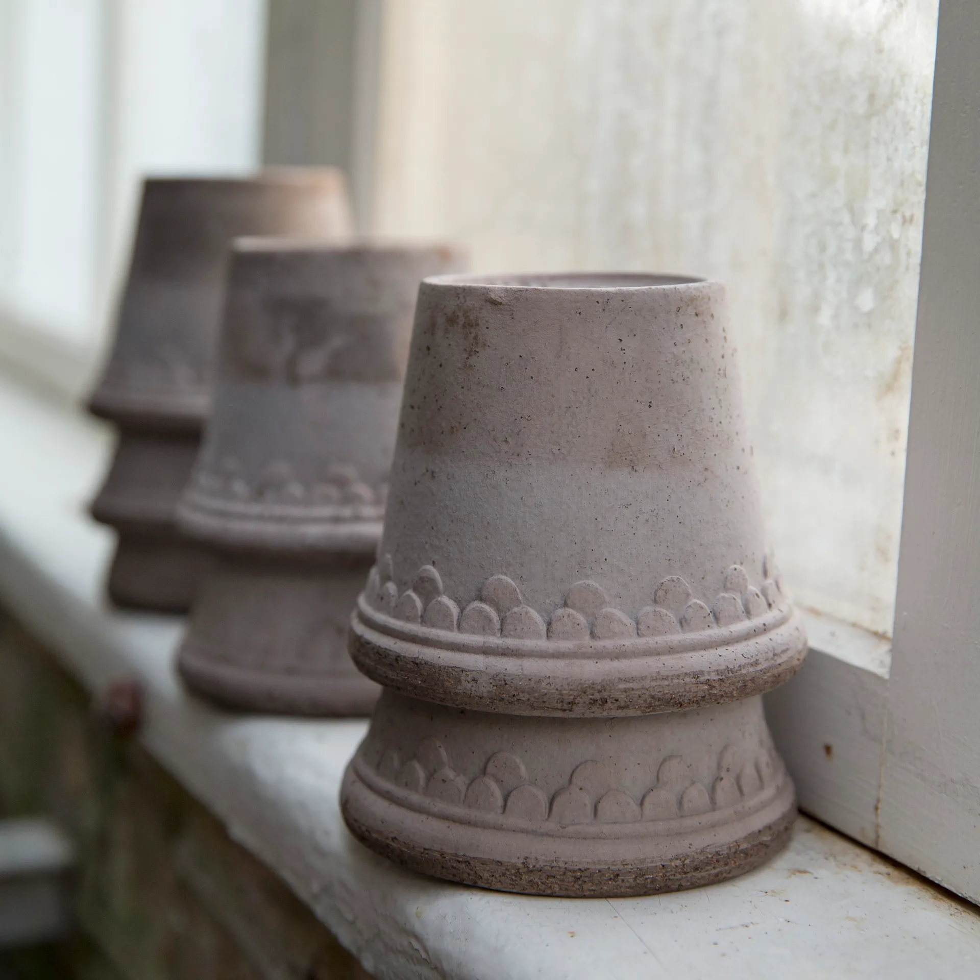 Københavner pote de flores Ø10 cm, Cinza Bergs Potter