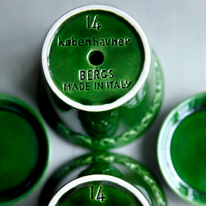 Københavner pote de flores brilhante Ø18 cm, Verde Bergs Potter