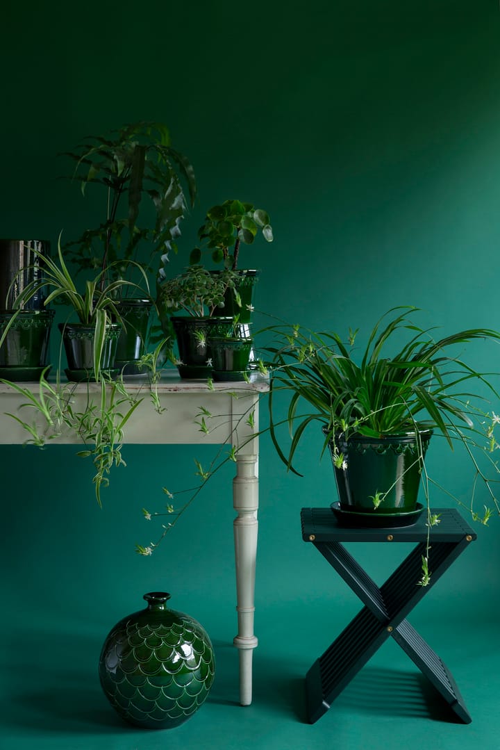 Københavner pote de flores brilhante Ø18 cm, Verde Bergs Potter