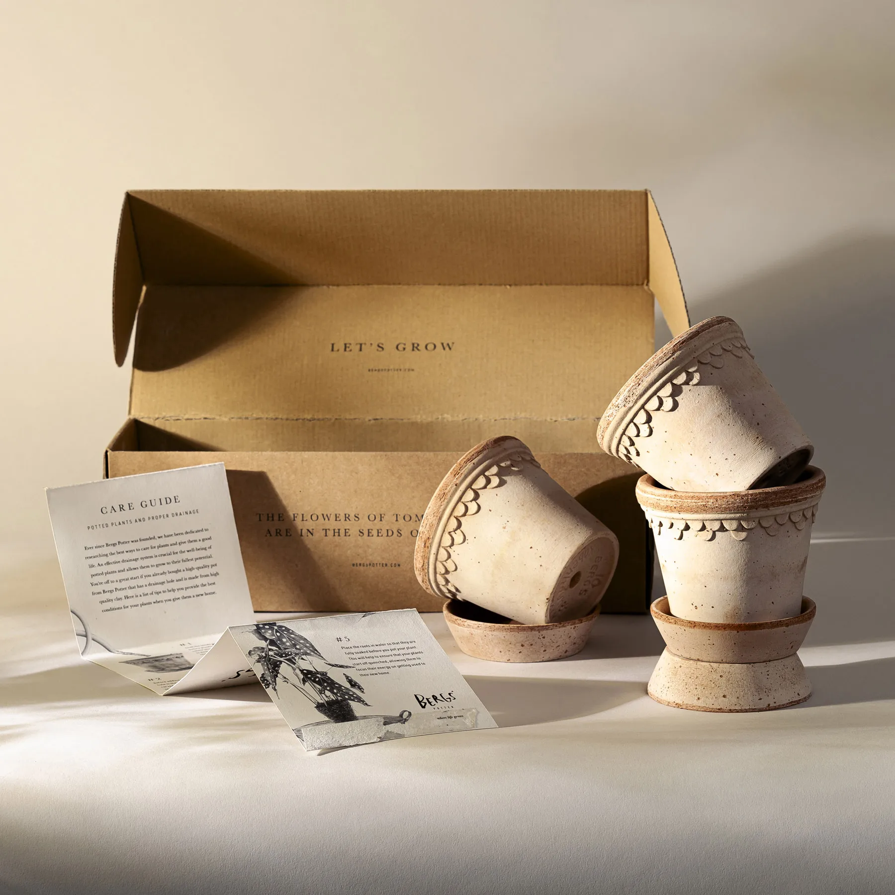 Københavner vaso de flor Ø10 cm 3 unidades, Rosa Bergs Potter