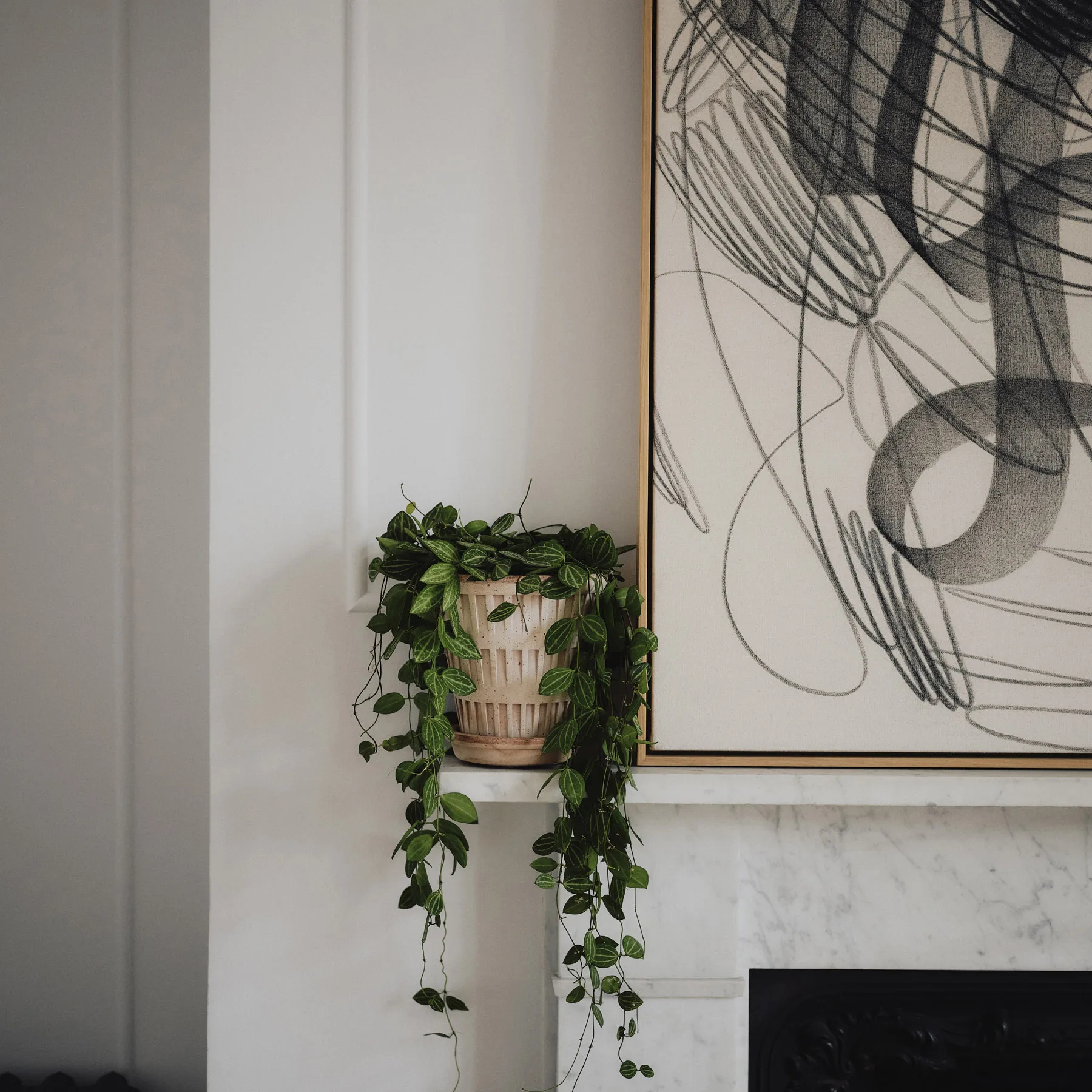 Pantheon vaso cru, Rosa, Ø12 cm Bergs Potter