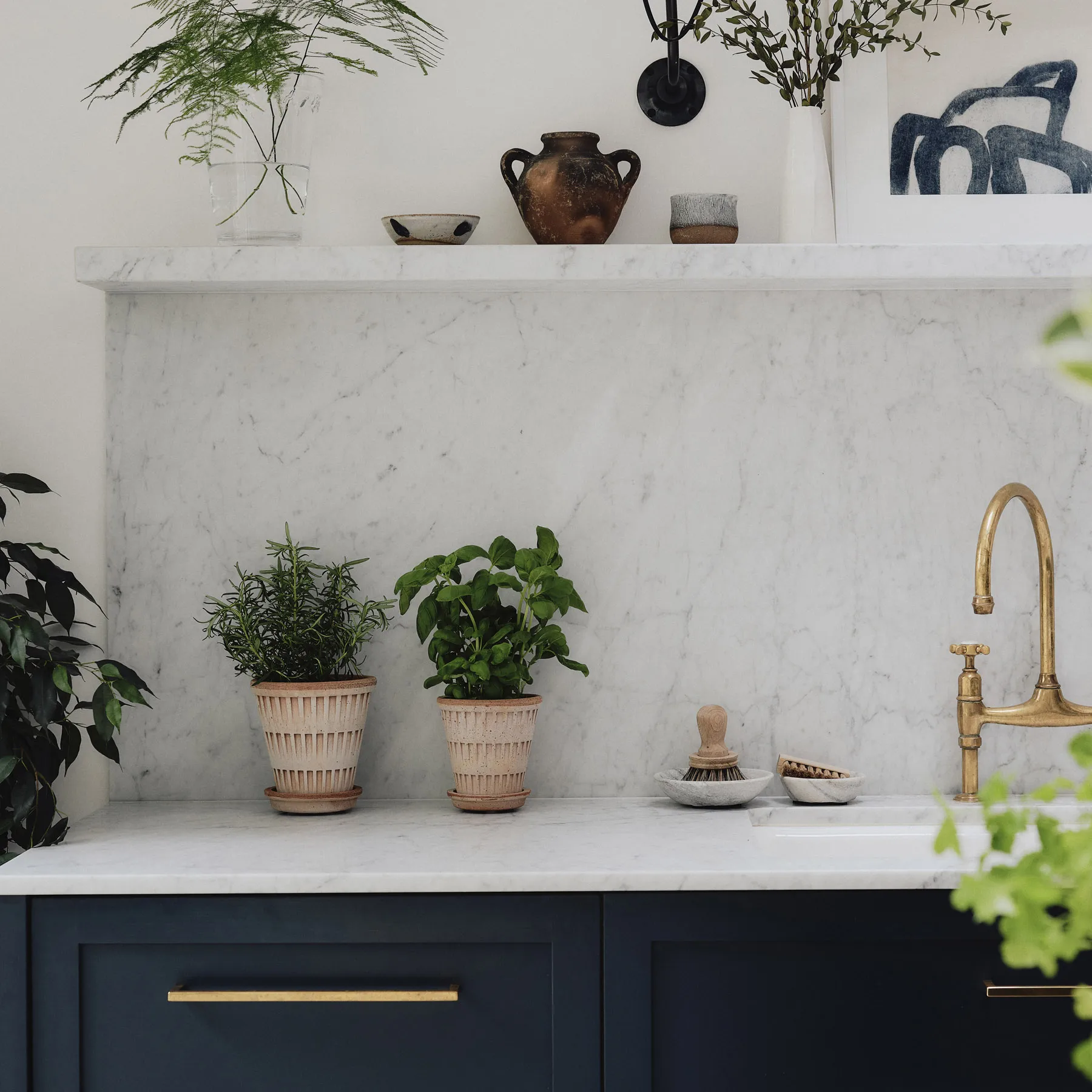 Pantheon vaso cru, Rosa, Ø14 cm Bergs Potter