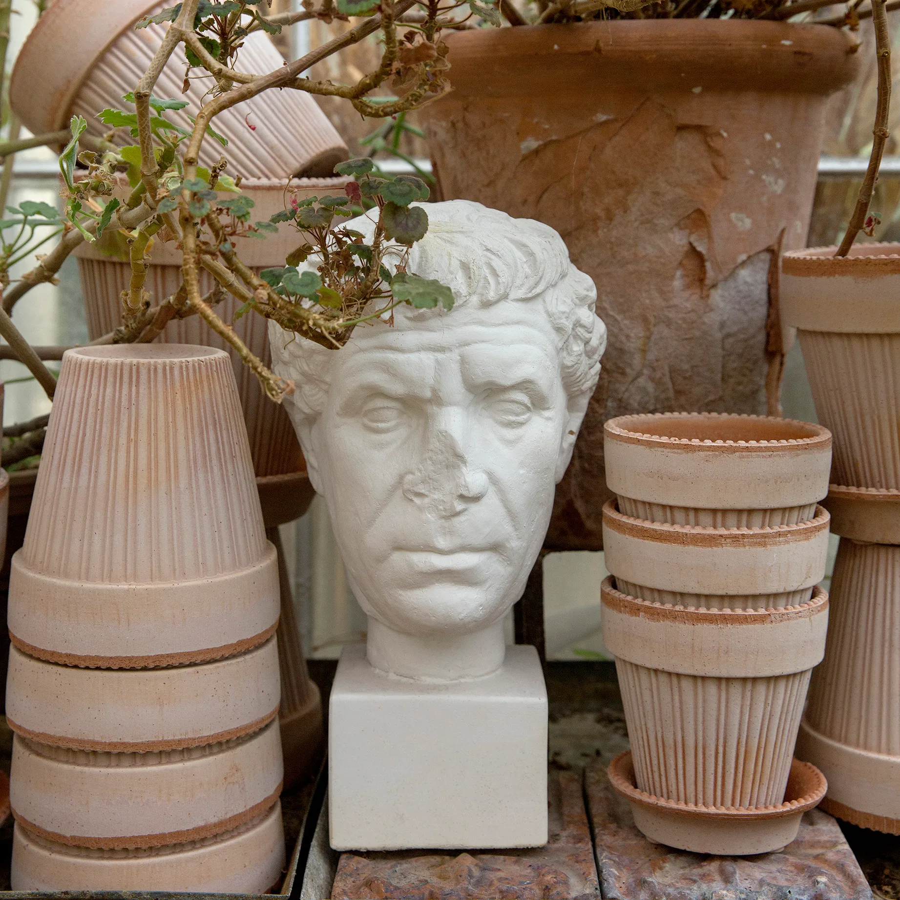 Simona pote de flores Ø12 cm, rosa Bergs Potter