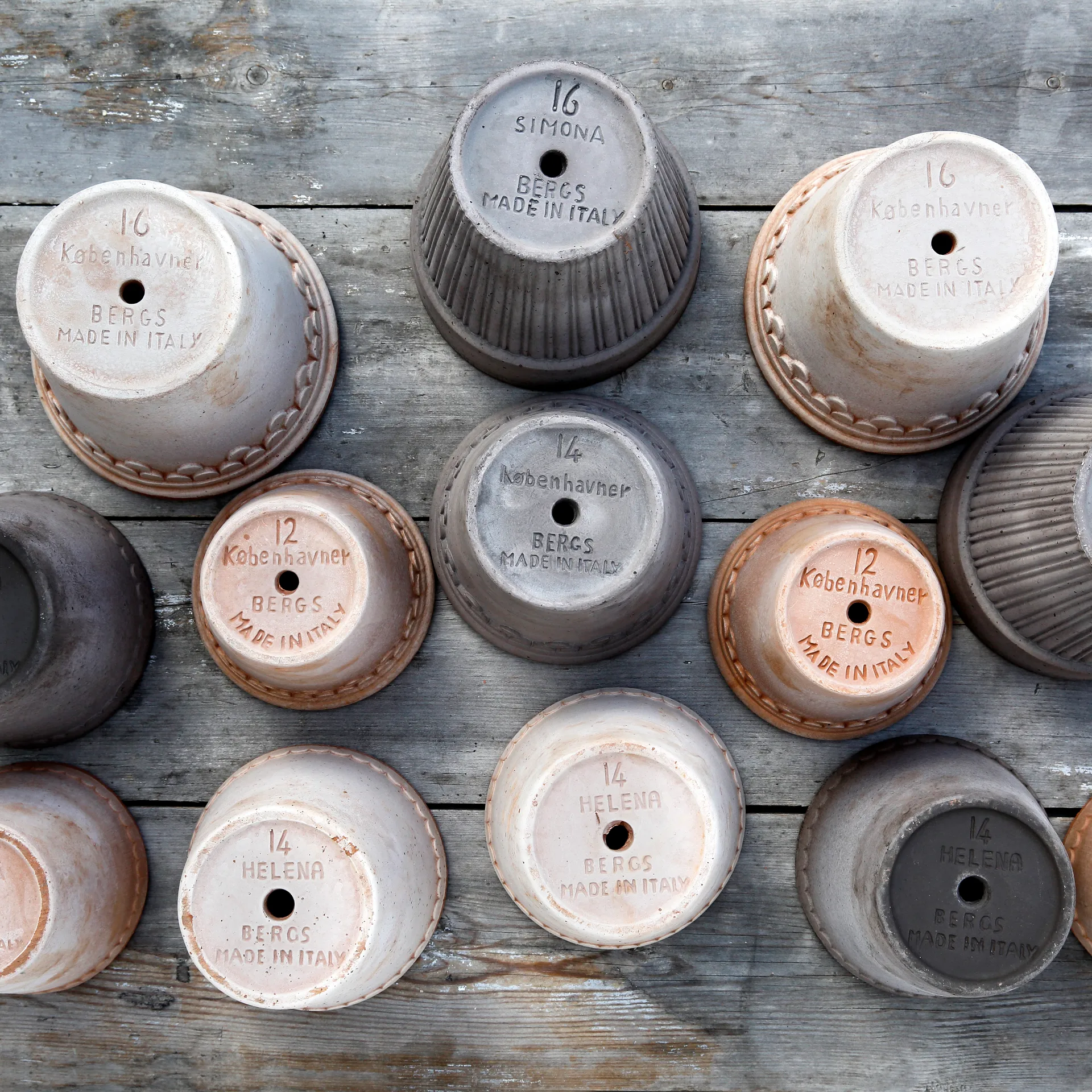 Simona vaso de flores 16 cm, Cinza Bergs Potter