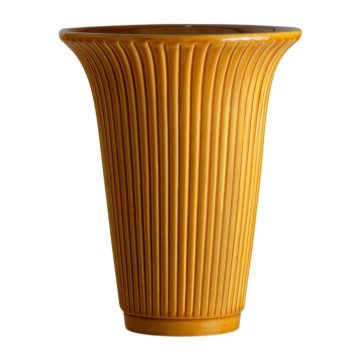 Vaso brilhante Daisy Ø12 cm - Amarelo - Bergs Potter