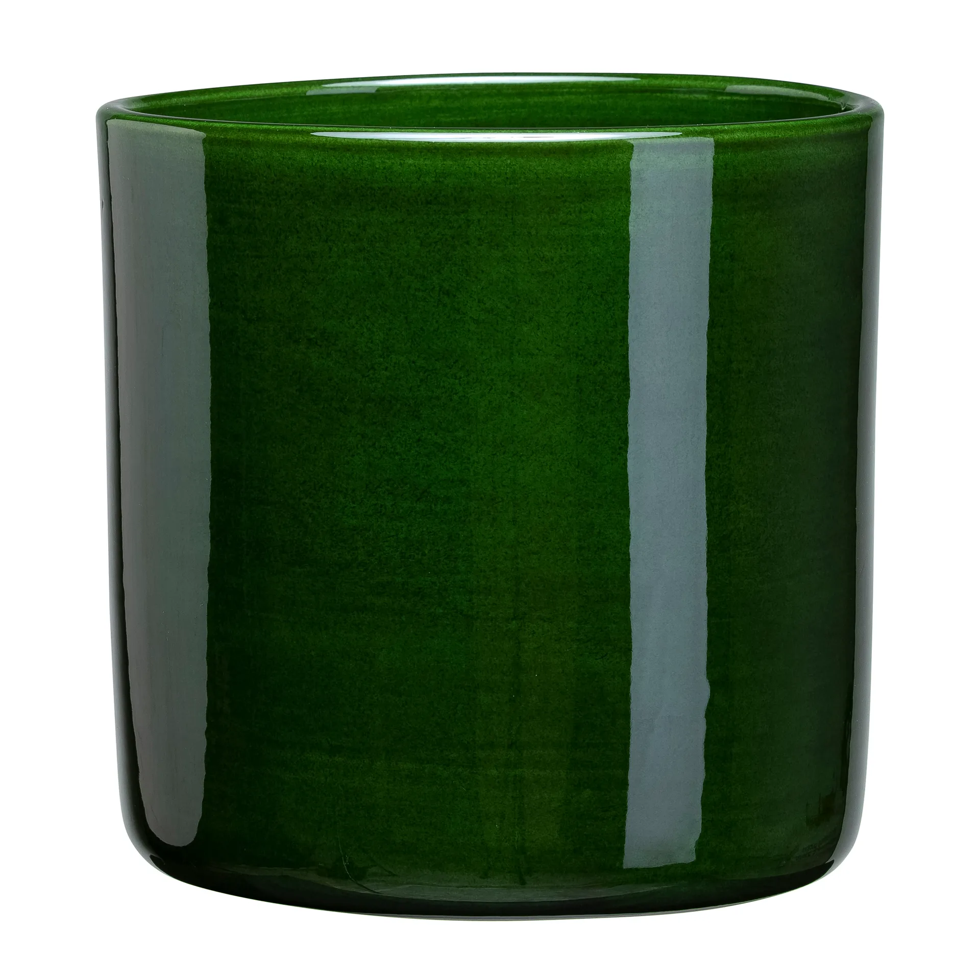 Vaso de flores brilhante Romeo Ø15 cm, verde Bergs Potter