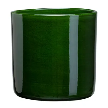 Vaso de flores brilhante Romeo Ø15 cm - verde - Bergs Potter
