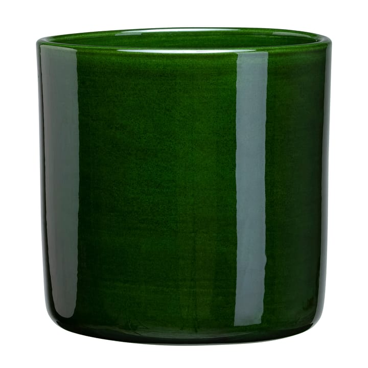 Vaso de flores brilhante Romeo Ø15 cm - verde - Bergs Potter