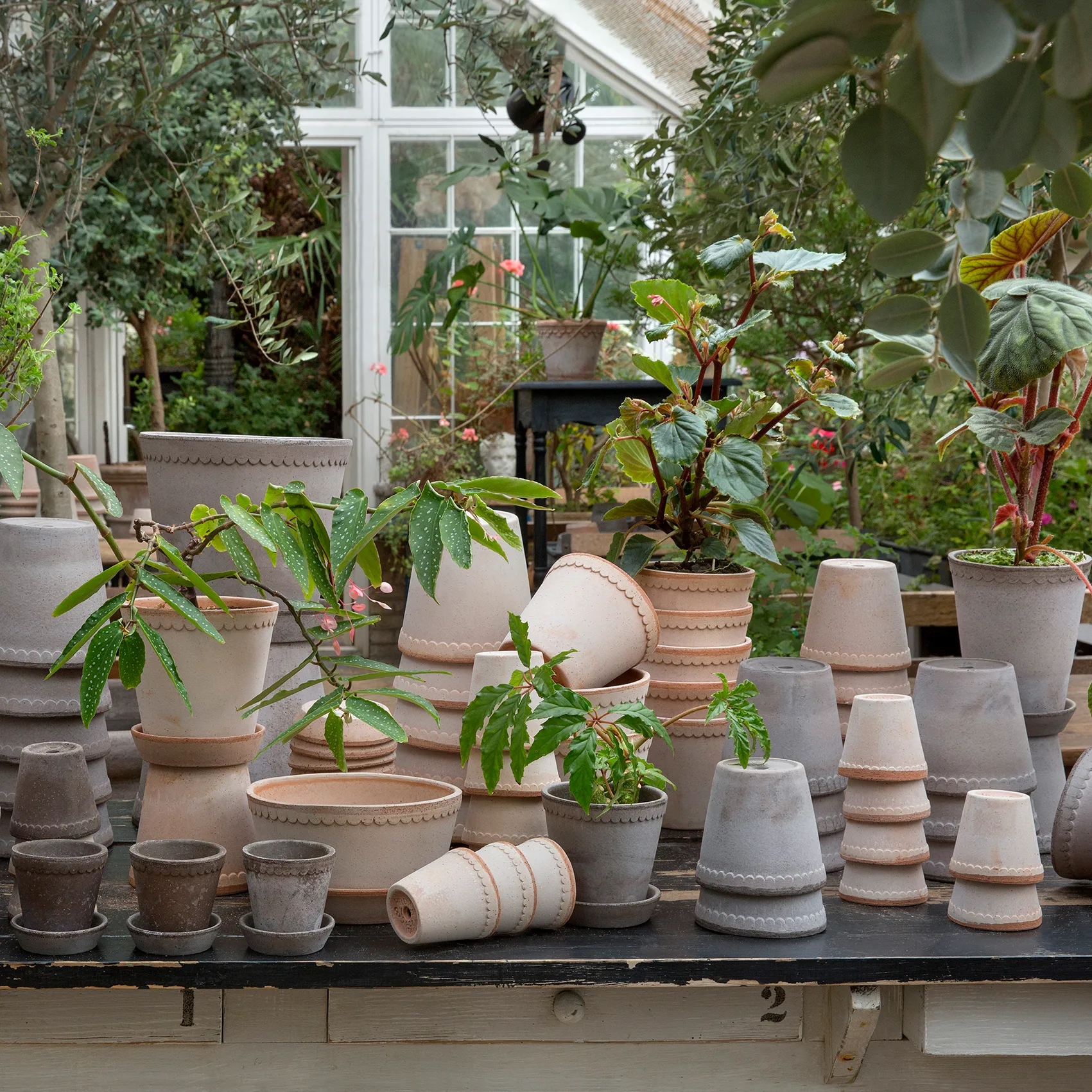 Vaso de flores Helena Ø16 cm, cinza Bergs Potter