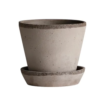 Vaso de flores Julie Ø17 cm - Cinza - Bergs Potter