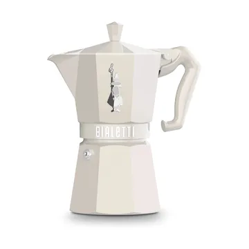 Bialetti exclusiva cafeteira moka - Creme, 6 chávenas - Bialetti