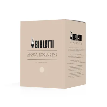 Bialetti exclusiva cafeteira moka - Creme, 6 chávenas - Bialetti