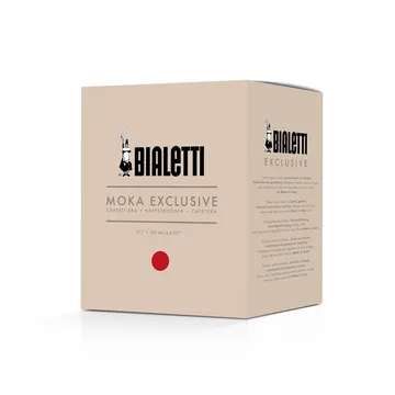 Bialetti exclusiva cafeteira moka - Vermelho, 3 chávenas - Bialetti