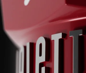 Bialetti exclusiva cafeteira moka - Vermelho, 3 chávenas - Bialetti
