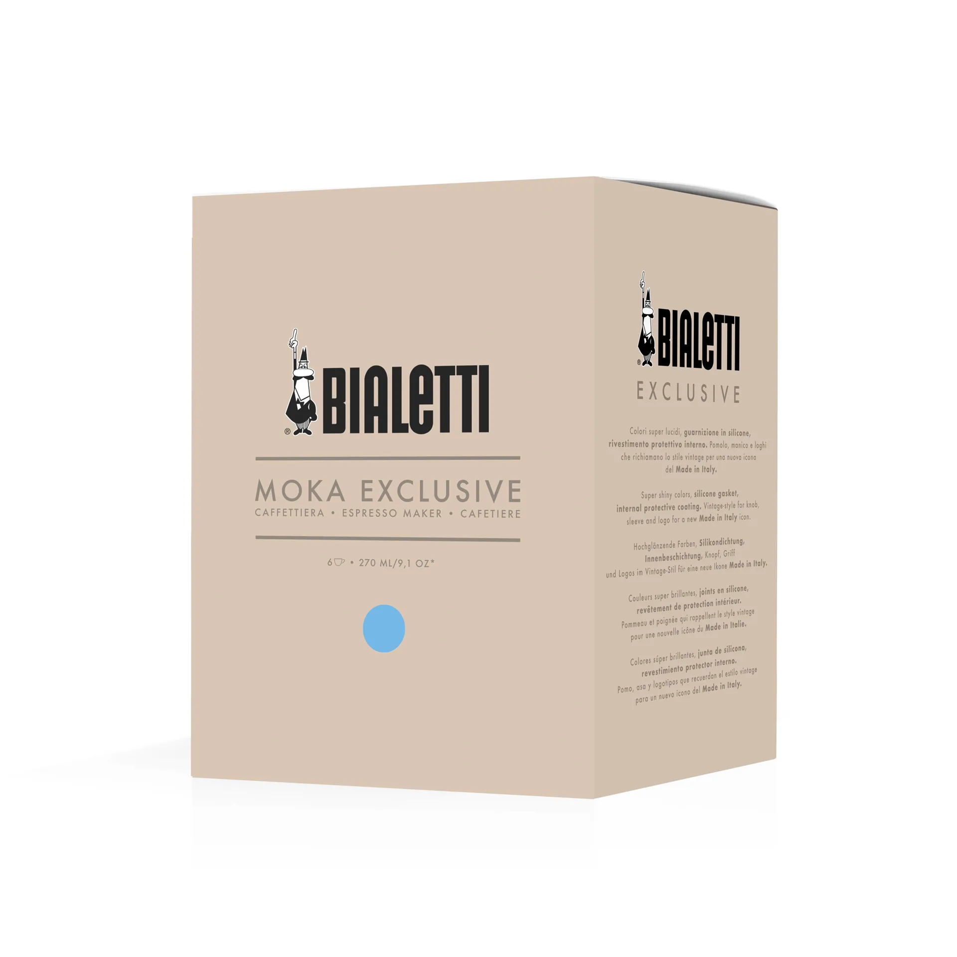 Bialetti exclusiva cafeteira moka Bialetti