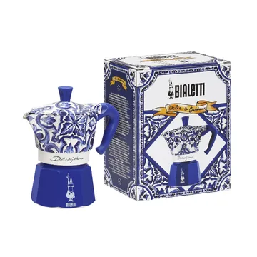 Bialetti x Dolce & Gabbana cafeteira moka - Mediterraneo, 3 chávenas - Bialetti