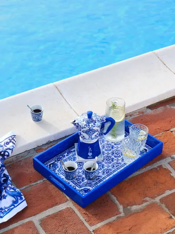 Bialetti x Dolce & Gabbana cafeteira moka - Mediterraneo, 3 chávenas - Bialetti