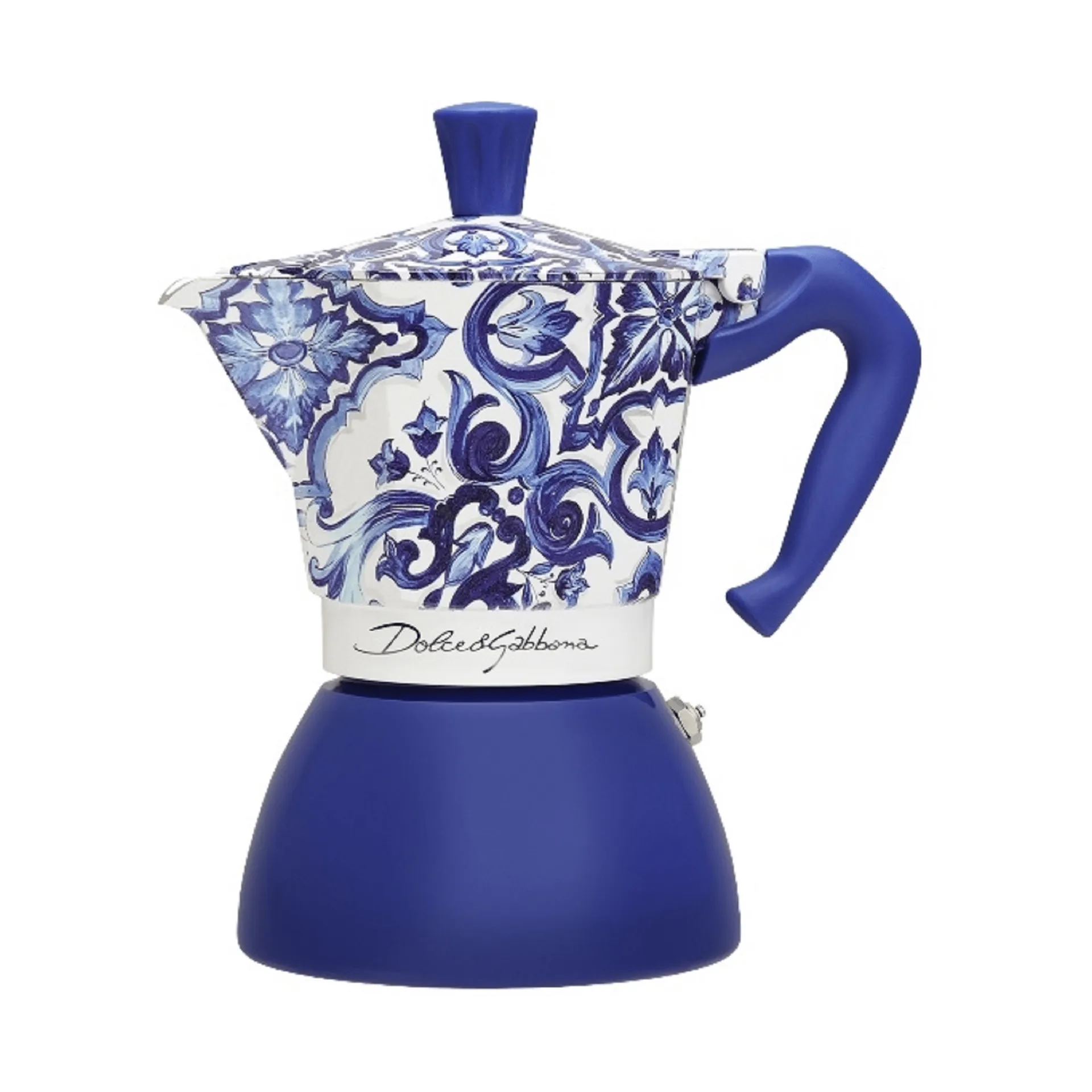 Bialetti x Dolce & Gabbana cafeteira moka para indução, Mediterraneo, 6 chávenas Bialetti