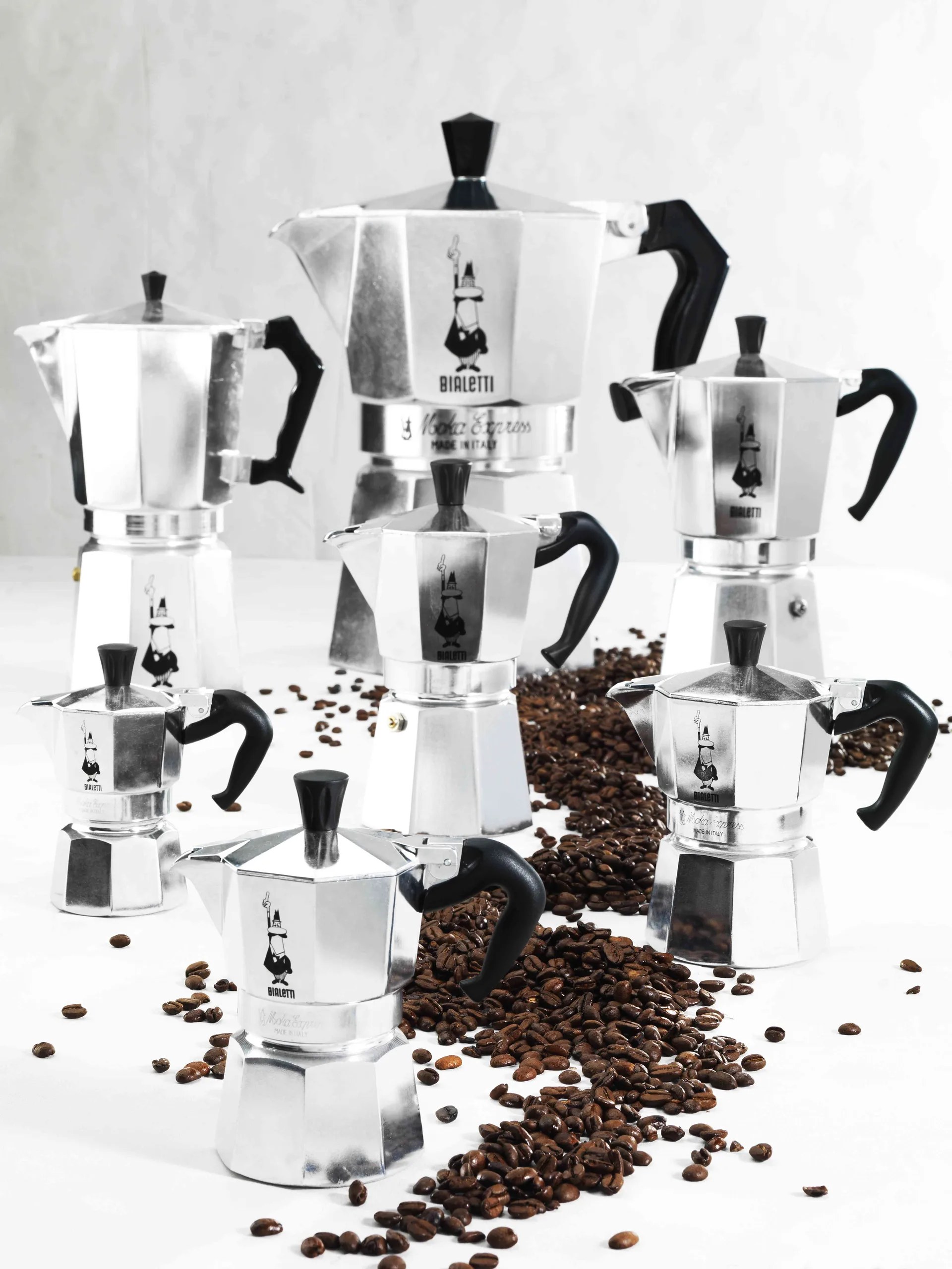Cafeteira Moka 6 chávenas, Prata Bialetti