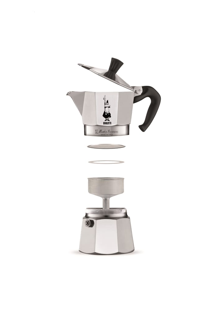 Cafeteira Moka 9 chávenas, Prata Bialetti