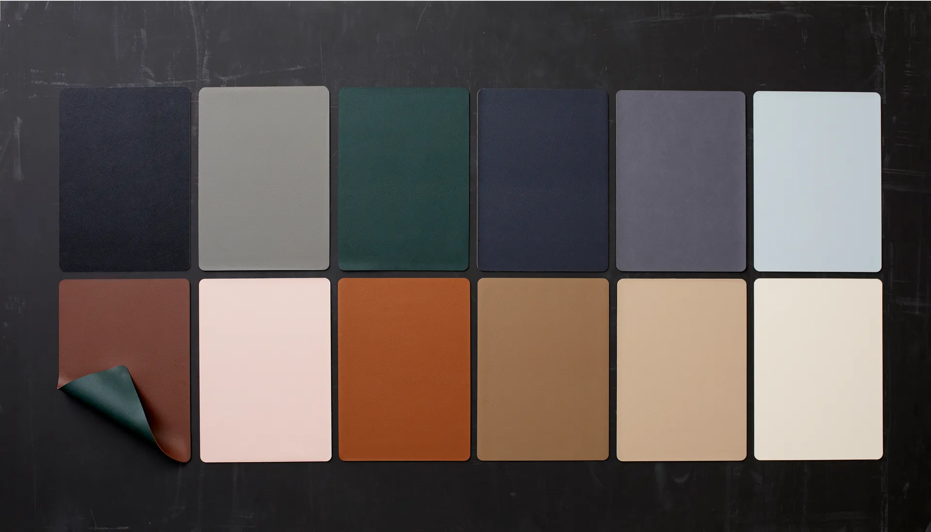 Bitz conjunto de mesa 33x46 cm 4 unidades, Preto-castanho Bitz