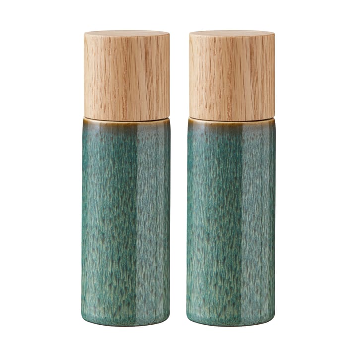 Bitz moinho de sal e pimenta 17 cm 2 peças - Verde - Bitz