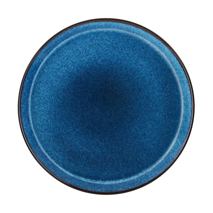 Bitz prato gastro Ø27 cm - Preto-azul escuro - Bitz
