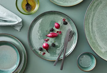 Bitz prato gastro Ø27 cm - Preto-verde - Bitz