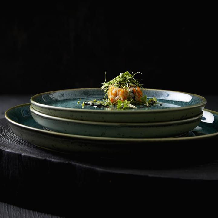 Bitz prato gastronômico Ø27 cm, Preto-verde Bitz