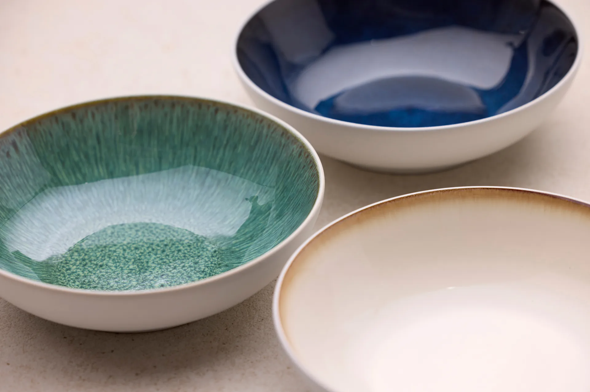 Bitz tigela de massa gastro Ø20 cm, Branco-creme Bitz