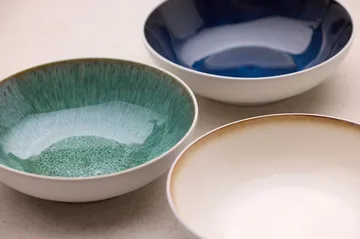 Bitz tigela de massa gastro Ø20 cm - Branco-verde - Bitz