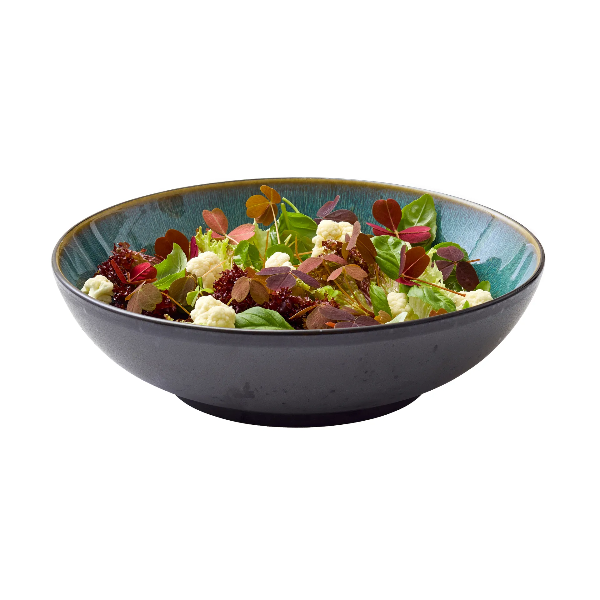 Bitz tigela de salada Ø24 cm, Preto-verde Bitz