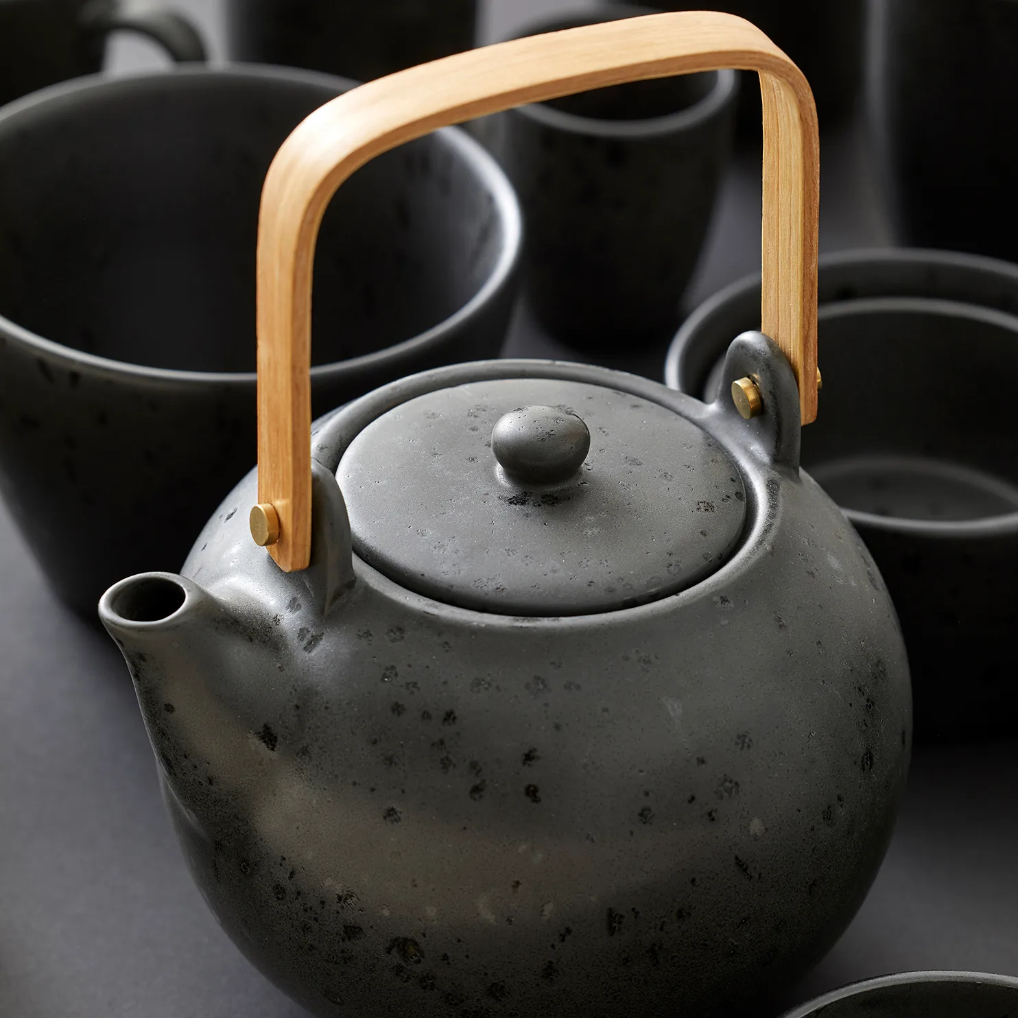 Bule de chá mate Bitz 1,2 l , preto Bitz